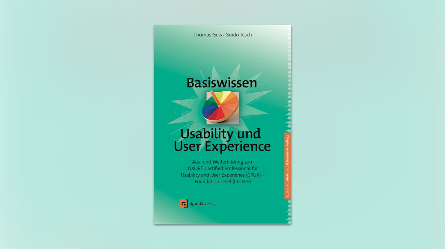 Titelseite des Fachbuchs Basiswissen Usability und User Experience